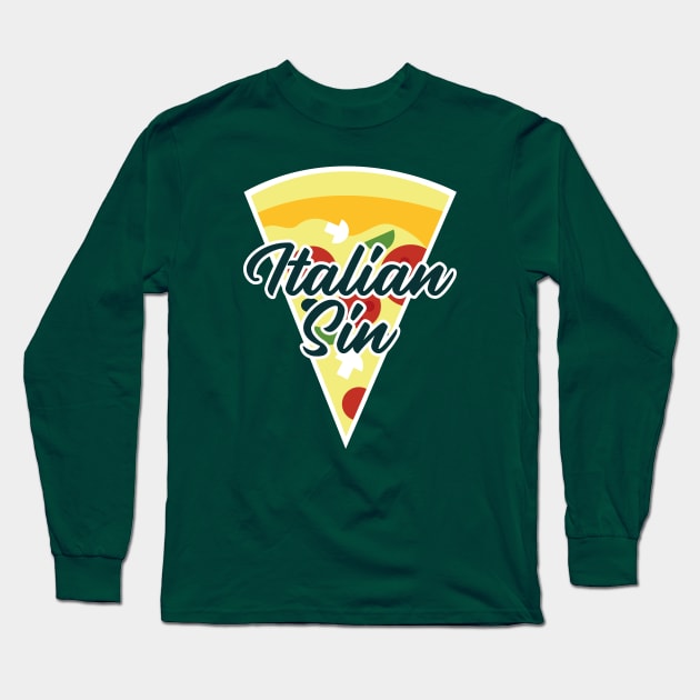 ITALIAN SIN Long Sleeve T-Shirt by EdsTshirts